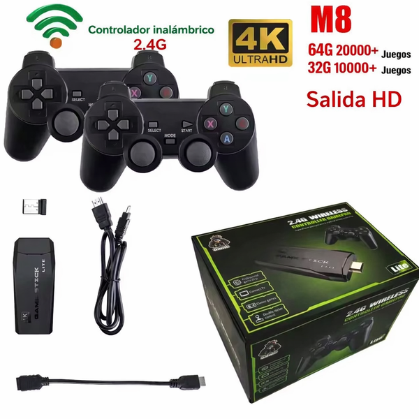 RetroStick® + 20.000 Juegos + 2 Mandos